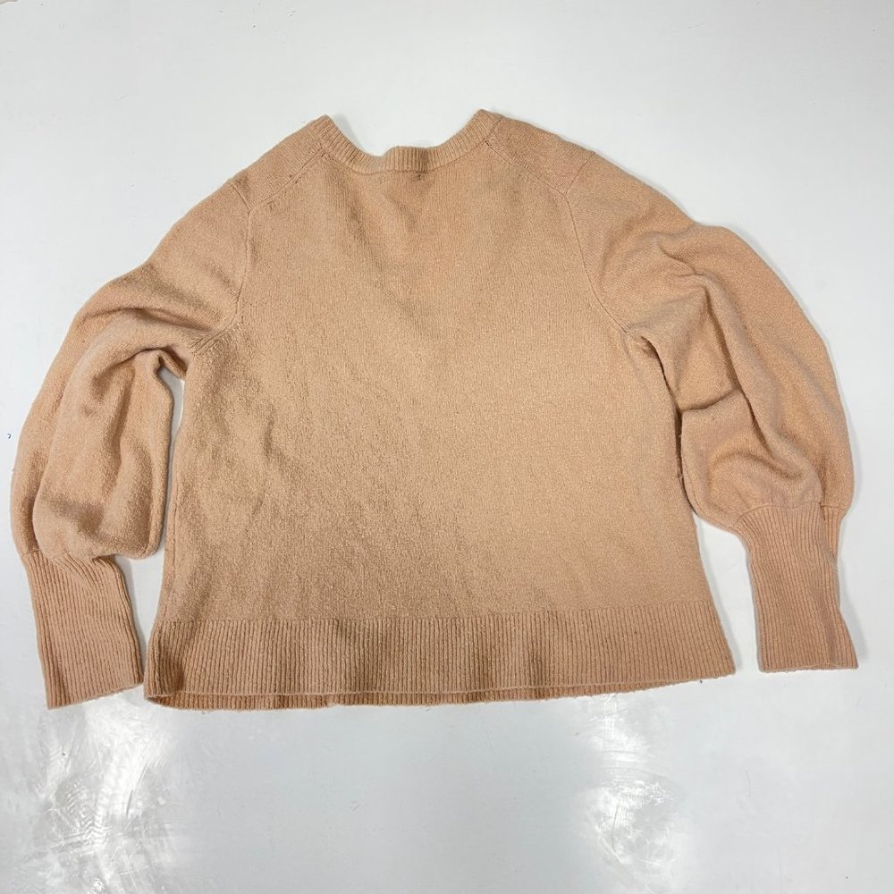 Madewell Blush Pink V-Neck Sweater - Picture 4 of 8